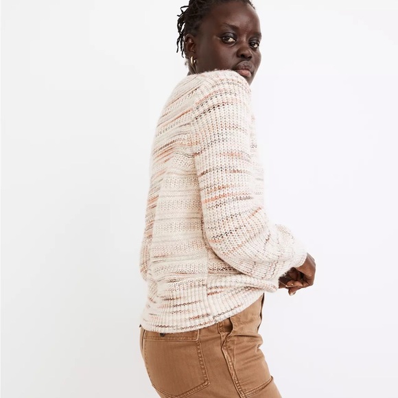 NWT Madewell Space-Dyed Canton Pullover Sweater - Picture 2 of 8